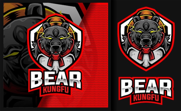 Logo de jeu Bear Kung Fu Master Sport