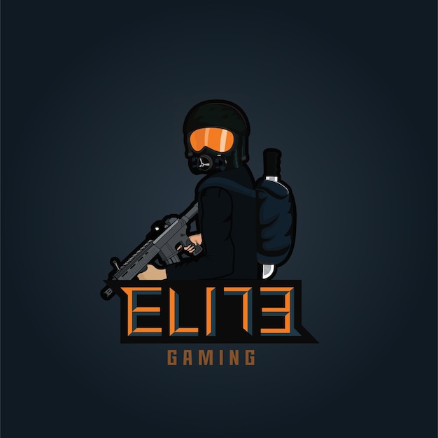 Logo De Jeu D'élite Esports