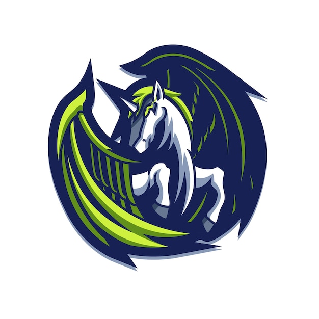 Logo De Jeu De Licorne