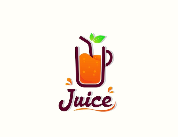 Logo De Jus D'orange Frais