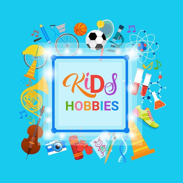 Logo Kids Hobbies Art Classes