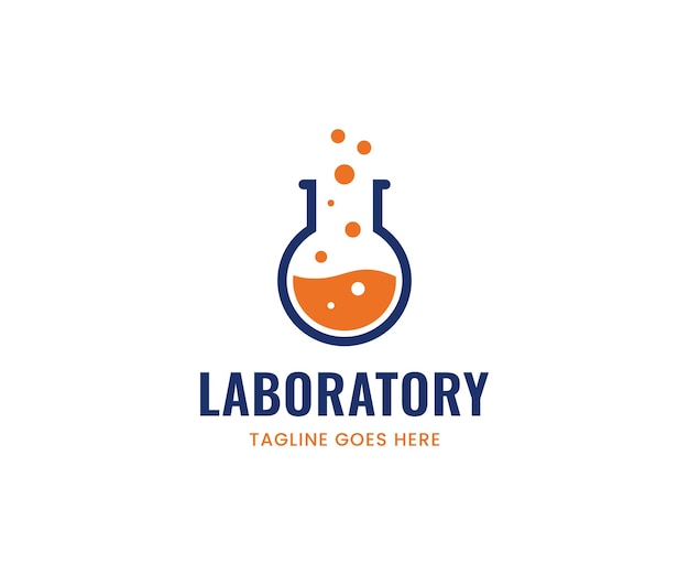 Logo De Laboratoire Logo De Laboratoire Icônes Et Graphiques D'art Vectoriel