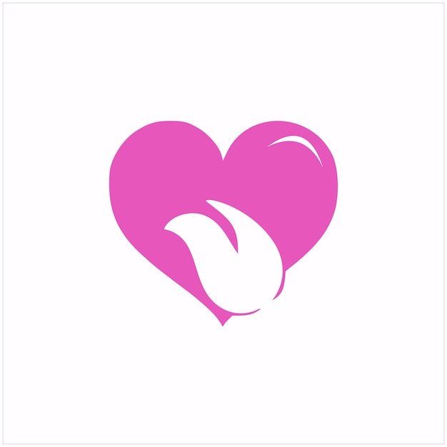 Logo de langue d'amour