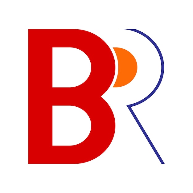 Vecteur logo de la lettre br