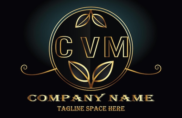 Vecteur logo de la lettre cvm