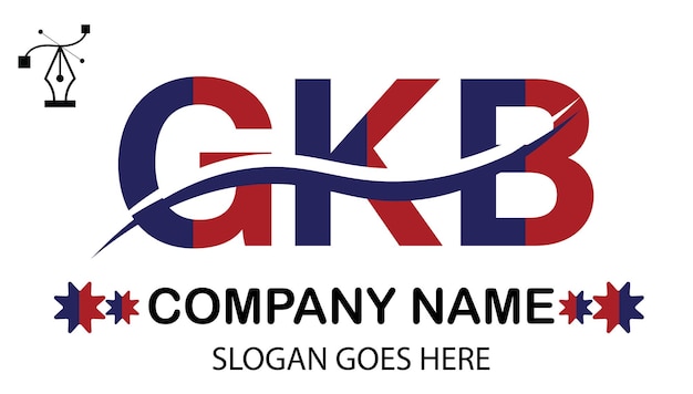 Le Logo De La Lettre Gkb