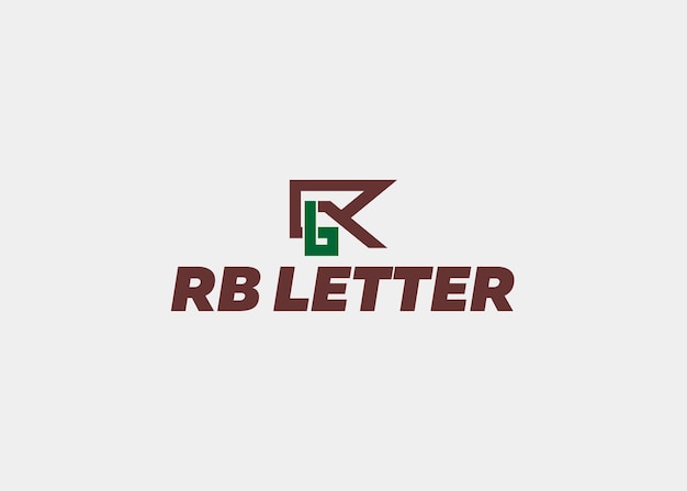 LOGO LETTRE RB NOM DE L'ENTREPRISE