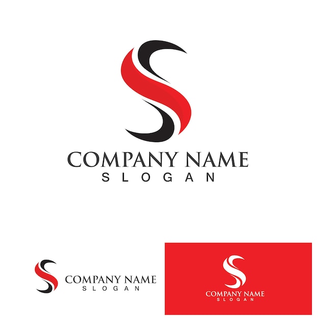 Logo de lettre S entreprise entreprise