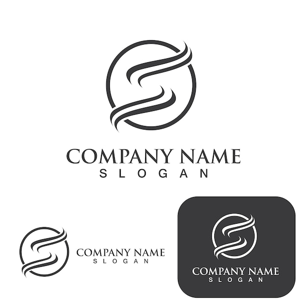 Logo De Lettre S Entreprise D'entreprise