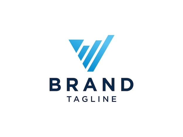 Logo Lettre V Modèle D'illustration Vectorielle. Utilisable pour les logos d'entreprise et de marque.