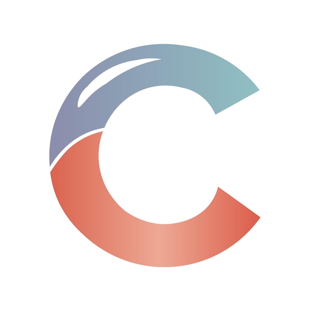 Le logo de la lettre C