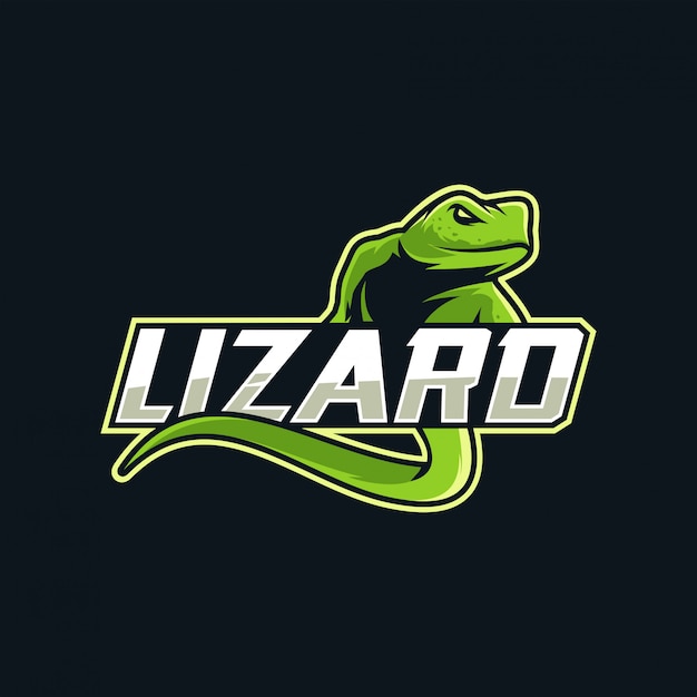 Vecteur logo de lézard