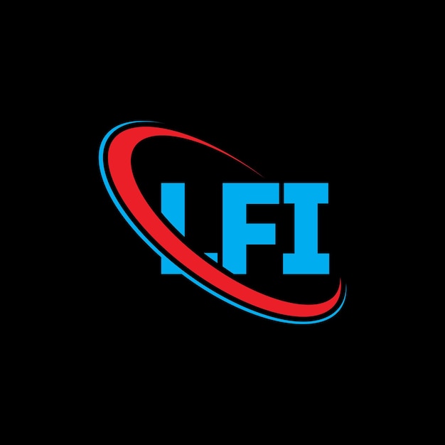 Le logo de LFI est un logo de lettre LFI, lié à un cercle et à un monogramme en majuscules.Logo LFI est une typographie pour les entreprises technologiques et les marques immobilières.