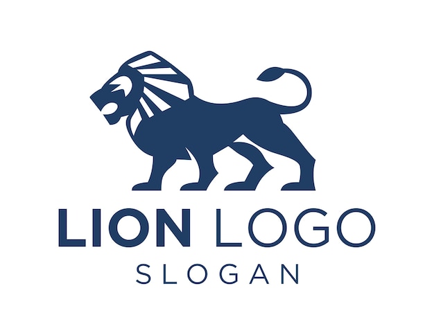 Logo Lion sur fond blanc
