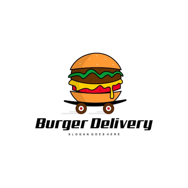 Logo De Livraison Burger