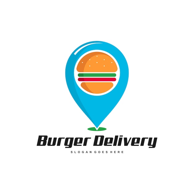 Logo De Livraison Burger