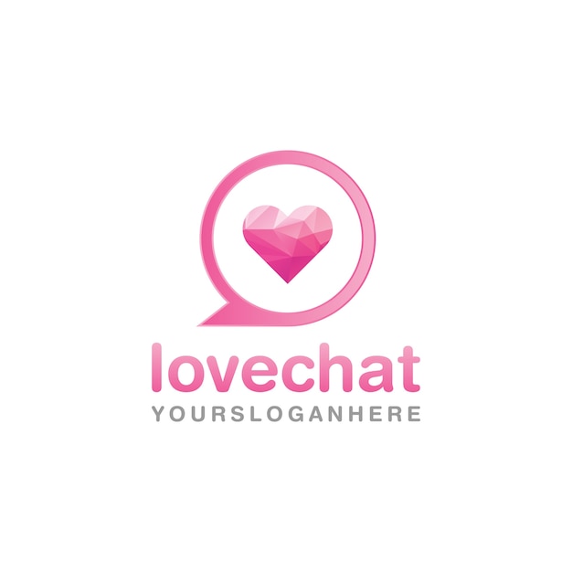 Logo Love Chat Company