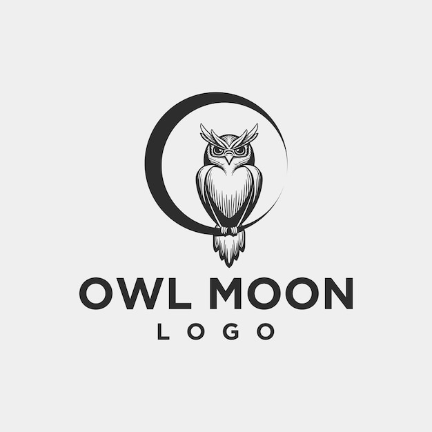 Logo De Lune Hibou