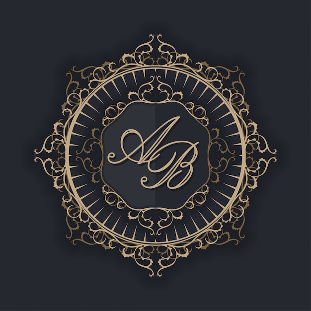 Logo De Luxe Pour Mariage