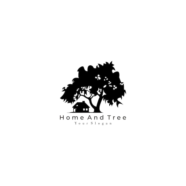 Logo Maison Et Arbre