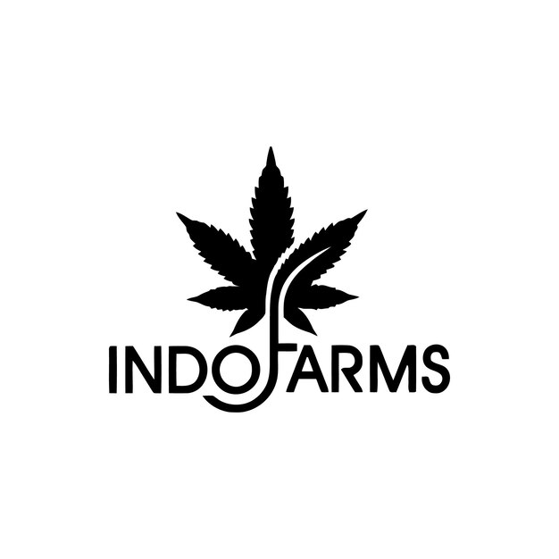 Le Logo De La Maison De Cannabis