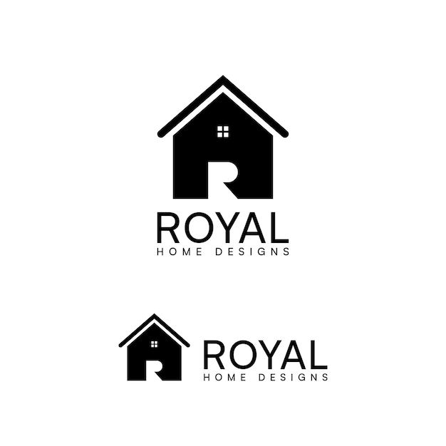 Logo De La Maison Royale Avec Lettre R