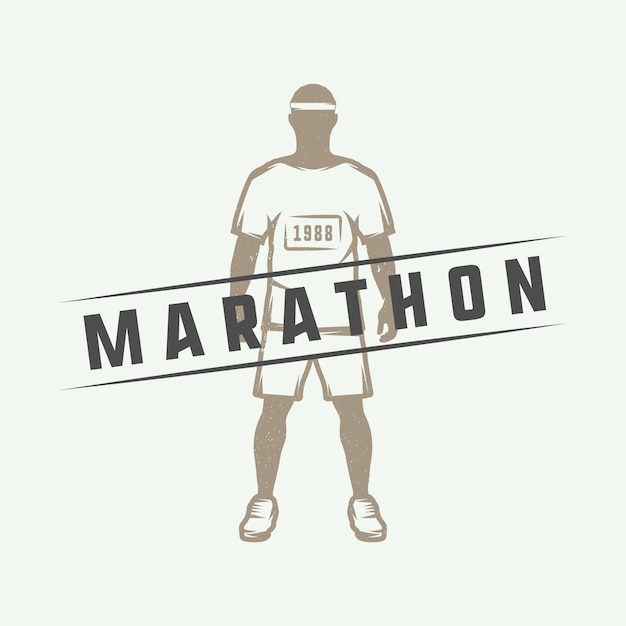 logo marathon ou course