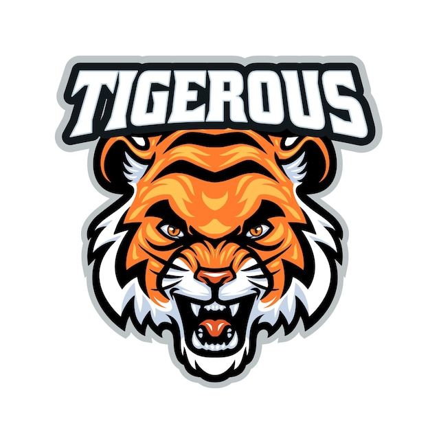 Le Logo De La Marque Au Tigre Est Tigre.