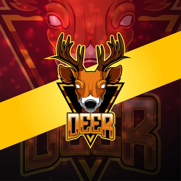 Logo Mascotte Deer Esport