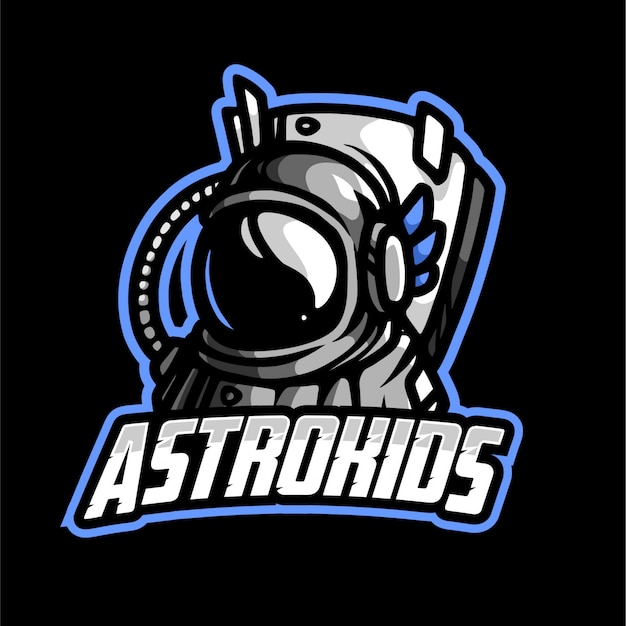 Logo Mascotte Enfant Astro