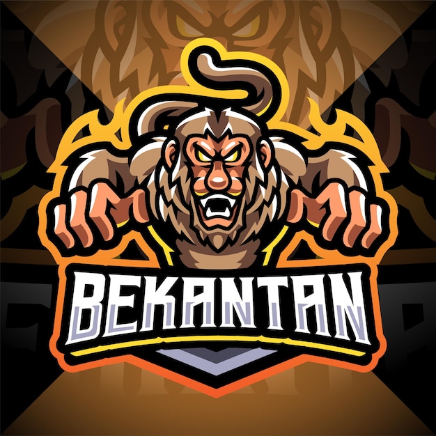 Logo De La Mascotte Esport Bekantan