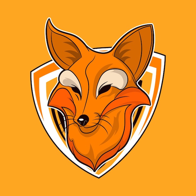 Le Logo De La Mascotte De Fox Fennec