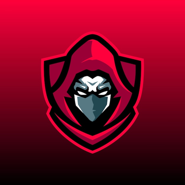 Logo De Mascotte Ninja