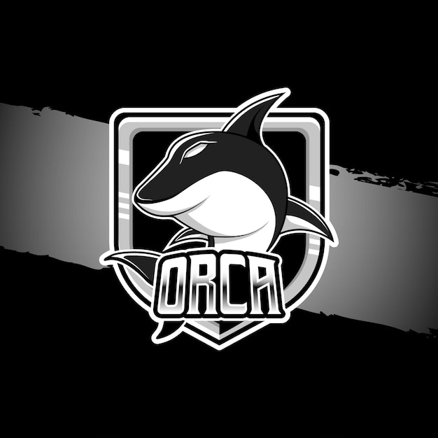 Logo De Mascotte Orca