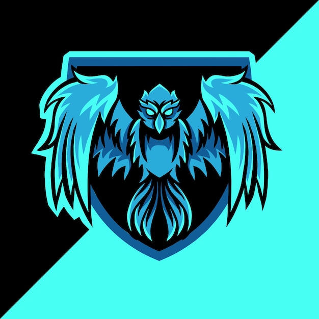 Logo De La Mascotte Phoenix Esport