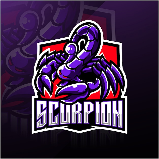 Logo De La Mascotte Scorpion Esport