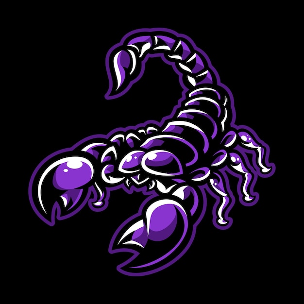 Logo de la mascotte Scorpion