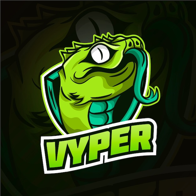 Logo Mascotte Serpent