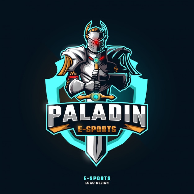 Logo Mascotte Sport Paladin