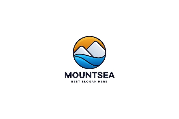 Logo De La Mer De La Montagne