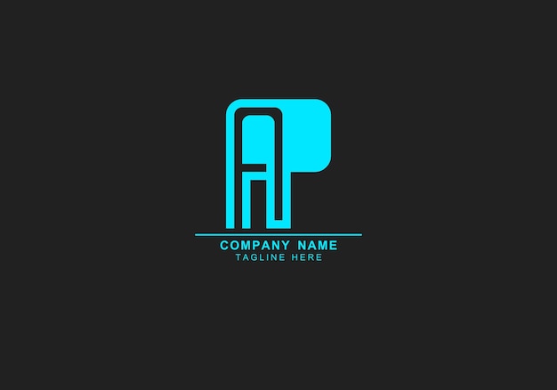 Logo Minimal Ap Ou Pa