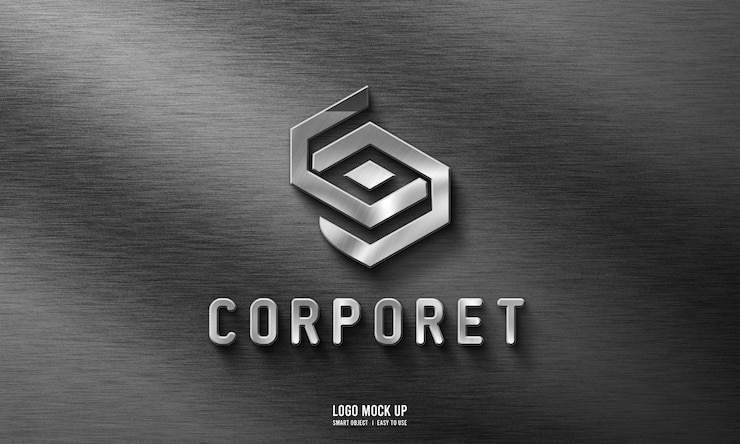 Vecteur logo minimaliste de l'entreprise