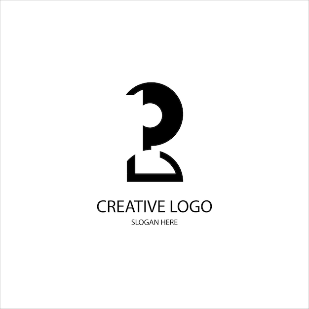 Logo Monogramme Abstrait