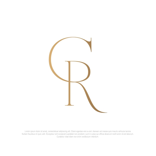 Logo monogramme CR