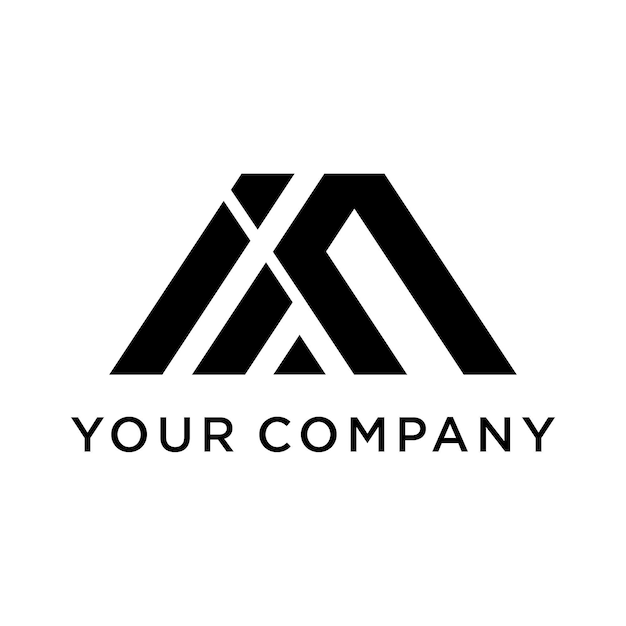 Logo Monogramme Moderne Ima Company