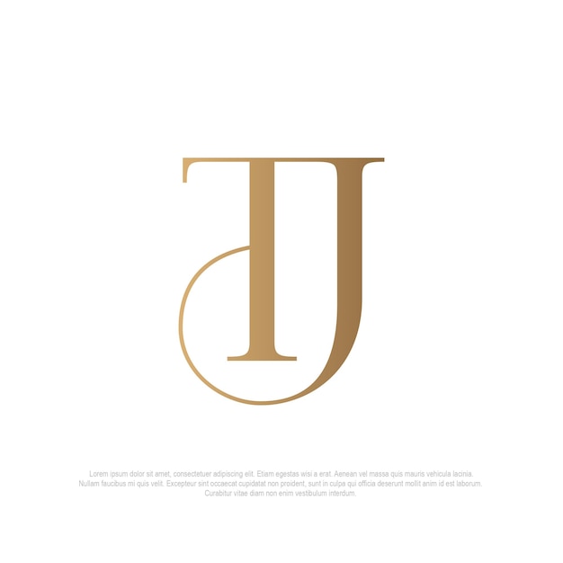 Logo monogramme TJ