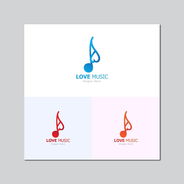 Logo de la musique d'amour