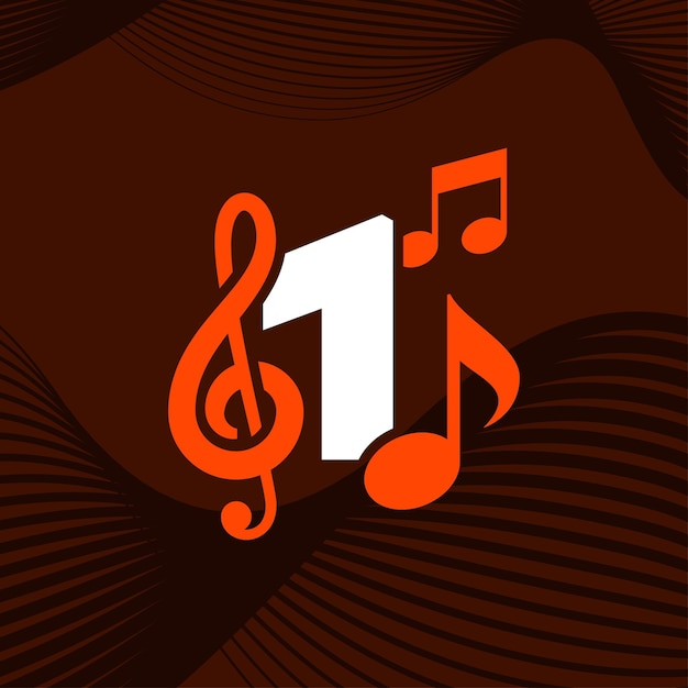 Logo De La Musique Numéro 1