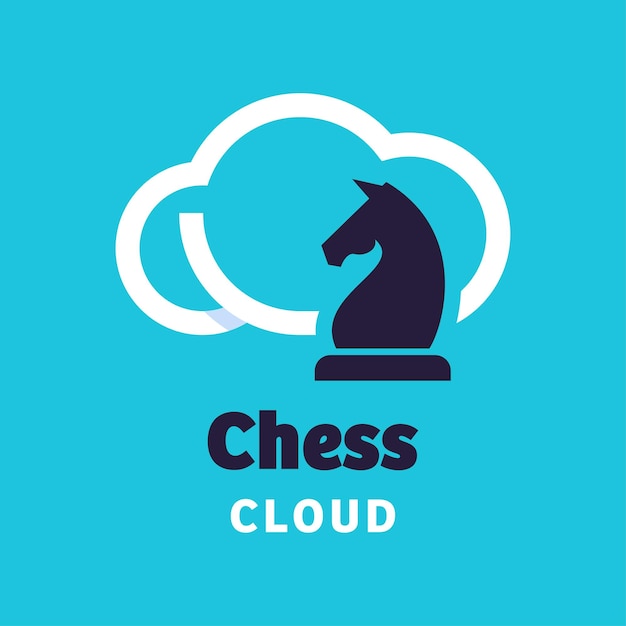 Logo de nuage d'échecs