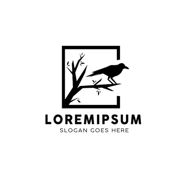 Logo Oiseau Noir